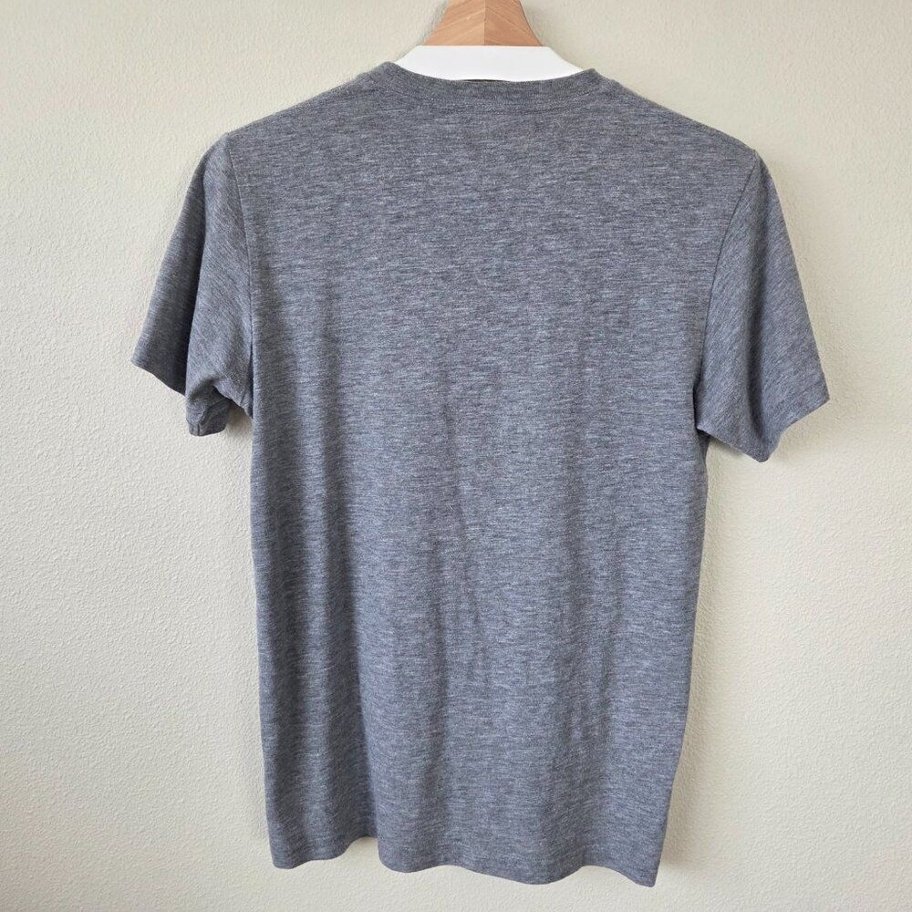 Homage Detroit Tigers Baseball Tee Adult Size S Gray Orange Cotton Blend Soft - Picture 5 of 6